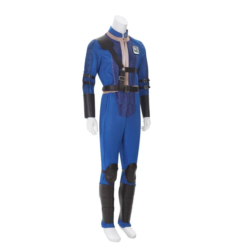 Fall Cos Out Lucy Cosplay Costume Vault 33 Female Male Survivor Suit Jumpsuit Uniform Prop Kids Halloween Party Dress Women Men