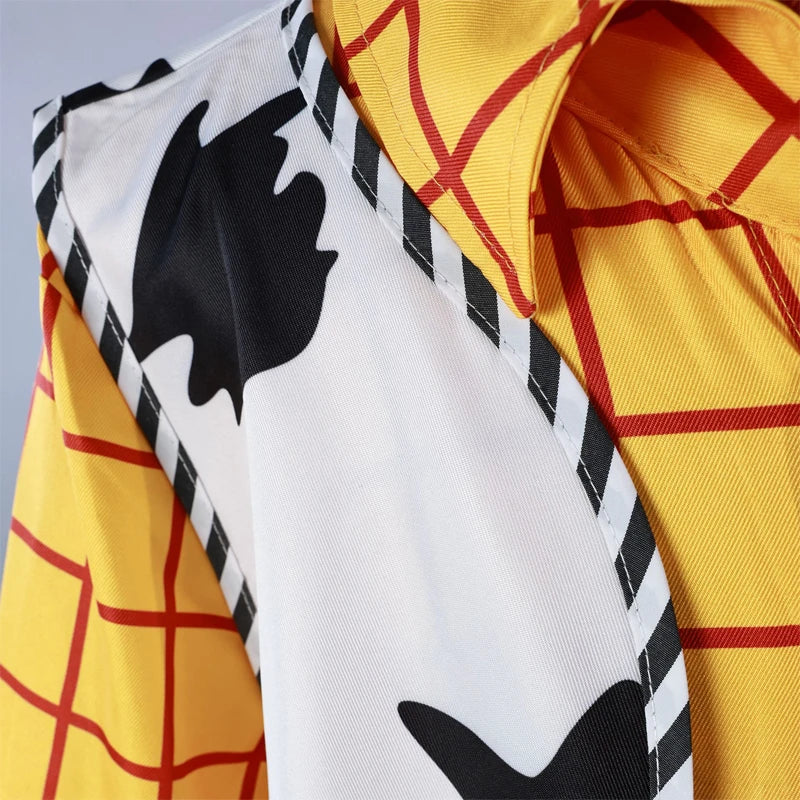 BEAST KINGDOM Anime Woody Jessie Cosplay Costume Toy Story Cosplay Cowboy Suit Woody Jessie Hat Halloween Party Cos Adult Unisex