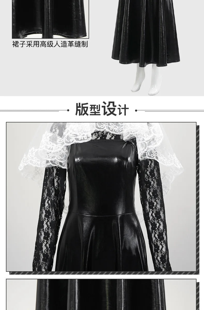 Osaragi Cosplay Anime Sakamoto Days Costume Wig Dress Veil Coat Outfit Women Assassin Shishiba Halloween Carnival Full Set