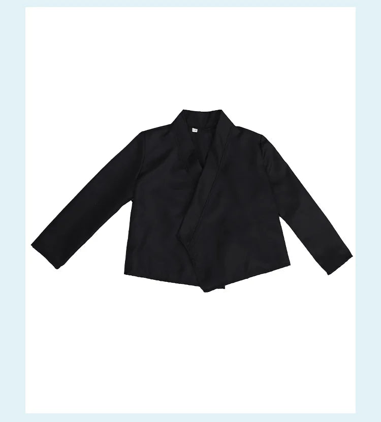 Anime Movie Boys Role Play Props Party Cosplay Set for K-POP: Demon Hunters Boys Jinu Halloween Party Cosplay Costume Outfit