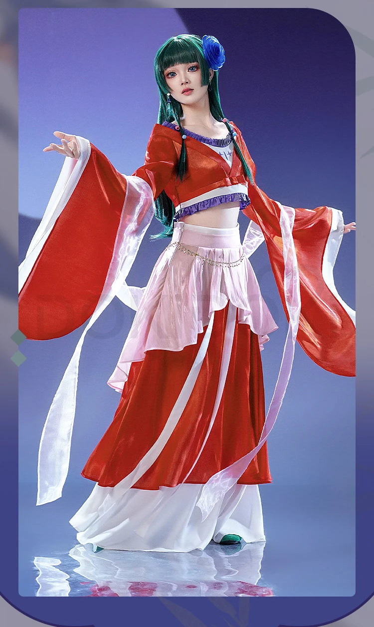 IN STOCK Maomao Cosplay Costume Anime The Apothecary Diaries【XS-3XL】DokiDoki-SR Women Maomao Dance Dress Plus Size Halloween