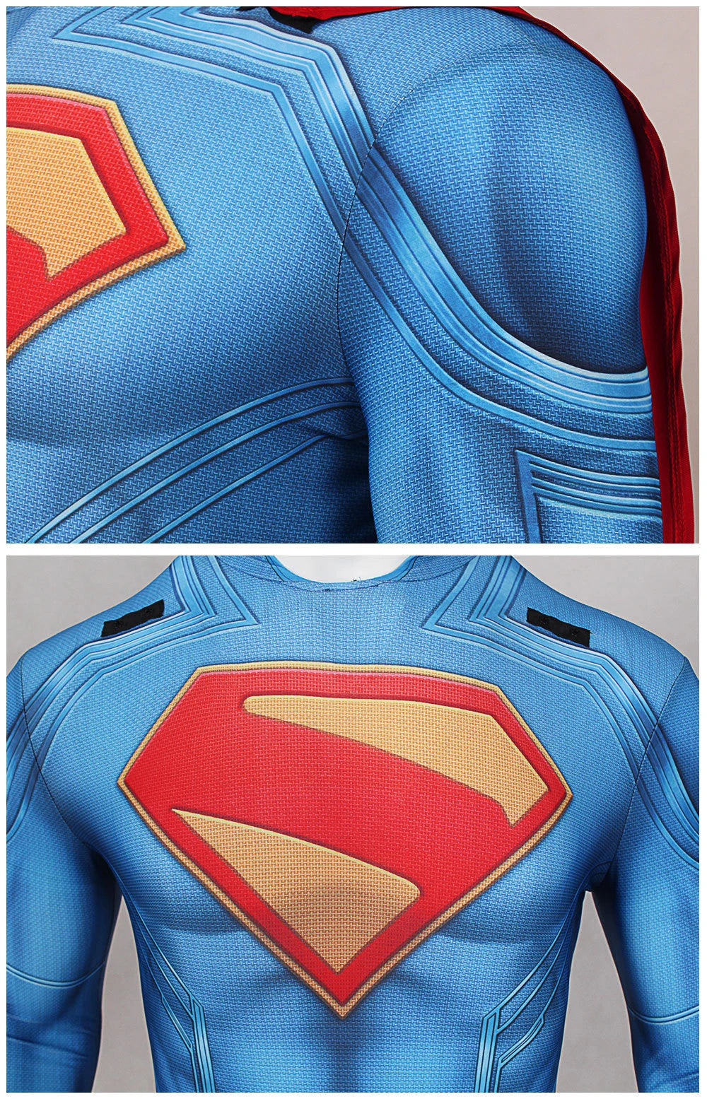 BEAST KINGDOM Superman 2025 Cosplay Kal-El Cosplay Costume An Inheritance Skintight Jumpsuit Cloak Movie Halloween Cos Adult Men