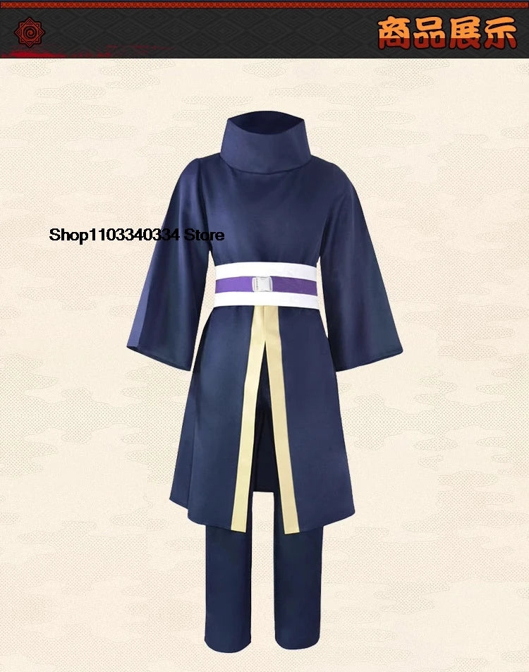 Uchiha Obito Anime Cosplay Costumes Halloween Costumes For Women Men Japanese Robe Kimono Performance Festival