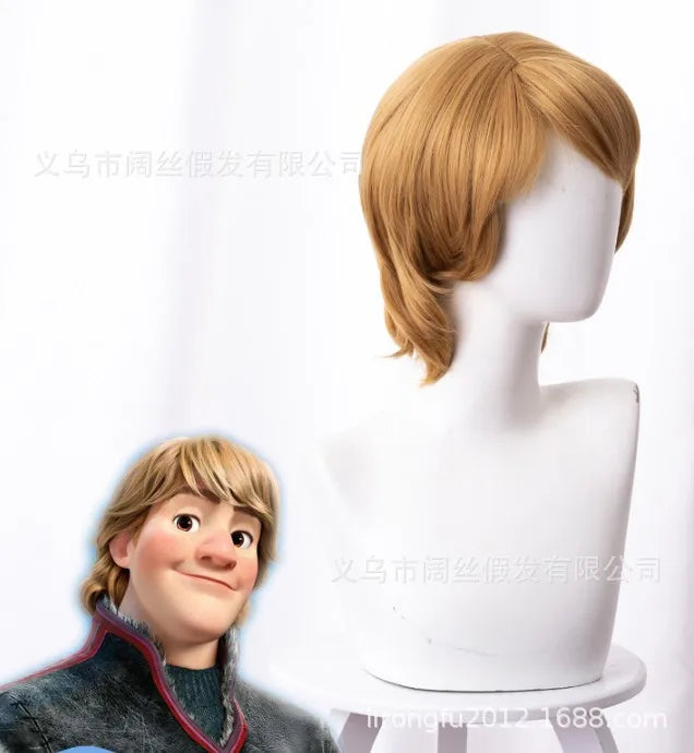 Movie Kristoff Cosplay Costume Halloween Party Outfit Men Stage Performance Roll Play Clothes Full Set for man  anime cosplay