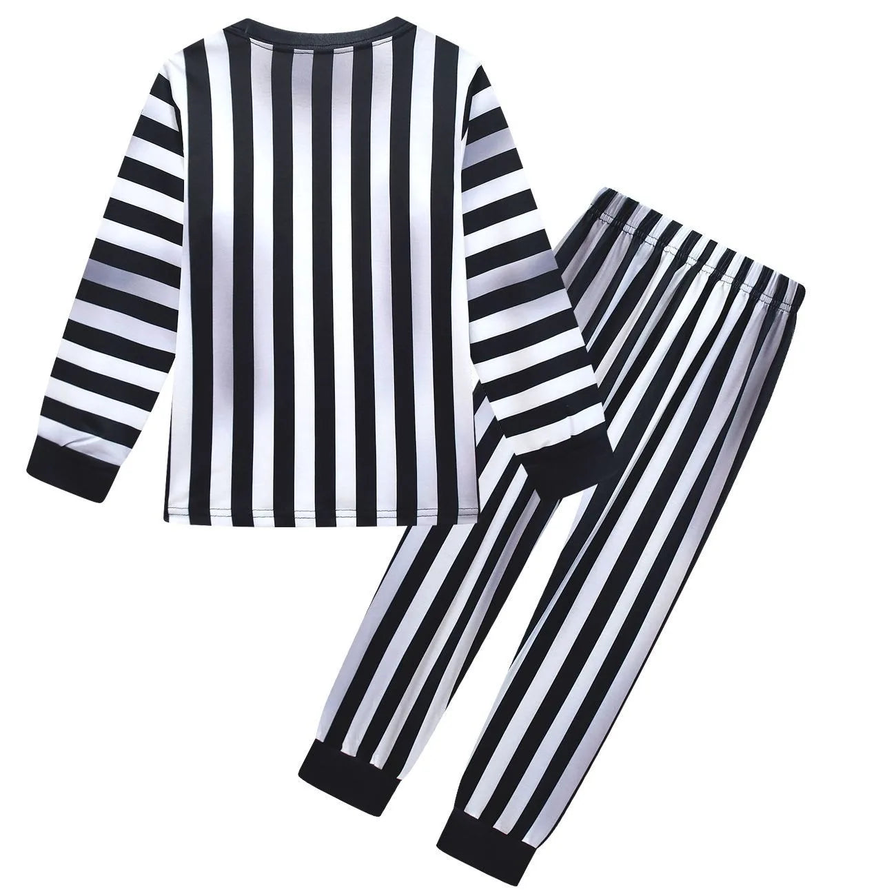 Halloween Lydia Red Horror Ghost Bride Cosplay Dress for Girls boys B-Beetle Juice 2 Black White Pattern Role Playing Costumes