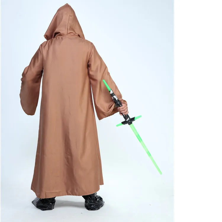 Star Cosplay War Anime Jedi Costume Anakin Replica Rob Halloween Outfits Clothes For Women Men Plus Size 4XL