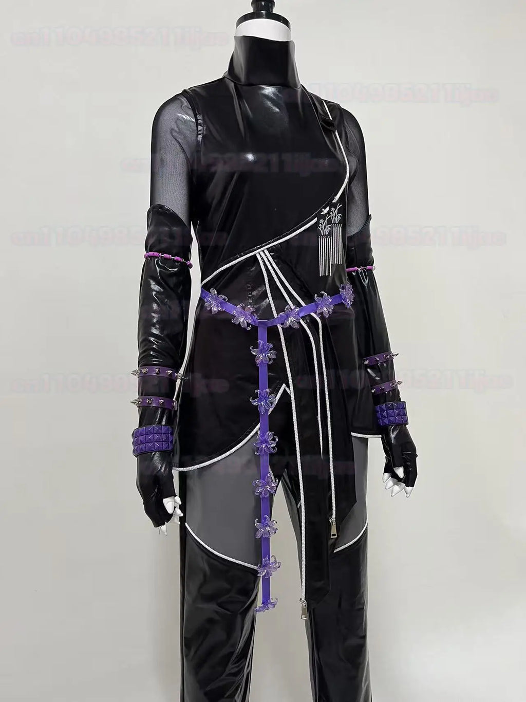 Anime KPOP Huntrix Mira Rumi Zoey Cosplay Kids Costume Wig KPop Demon Hunters Uniform For Women Girls Halloween  Party Props