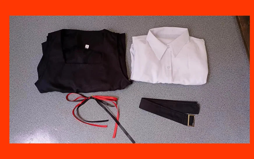 Anime Chainsaw Man Mitaka Asa Cosplay Costume Japan and South Korea JK School Uniform Shirt Dress Wig Woman Cute Campus Suit