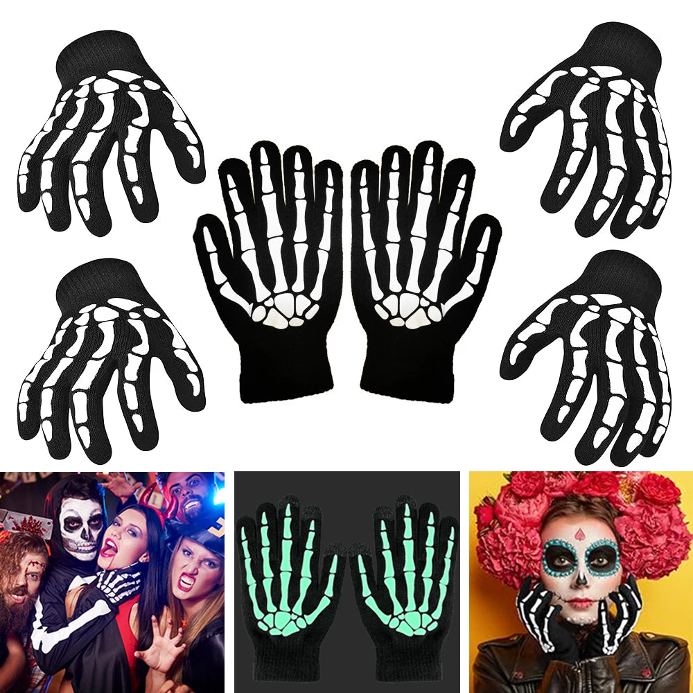 Death Cloak Suit Halloween Cosplay Costume Grim Reaper Prop Ghost Head Scythe Skull Scarf Glove Adult Kids Halloween Decoration