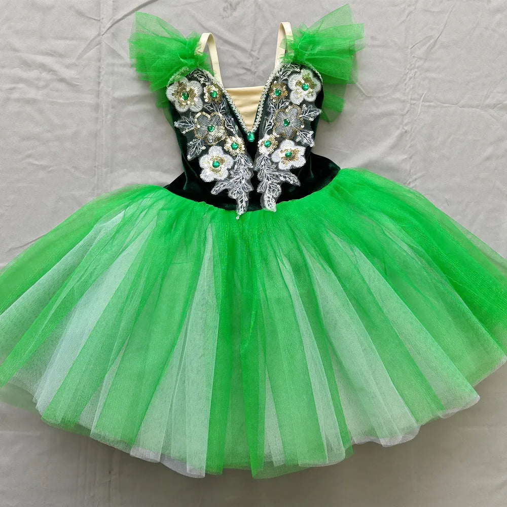 Children's ballet skirt girls dance skirt children's program collective performance costumes dance performance costumes