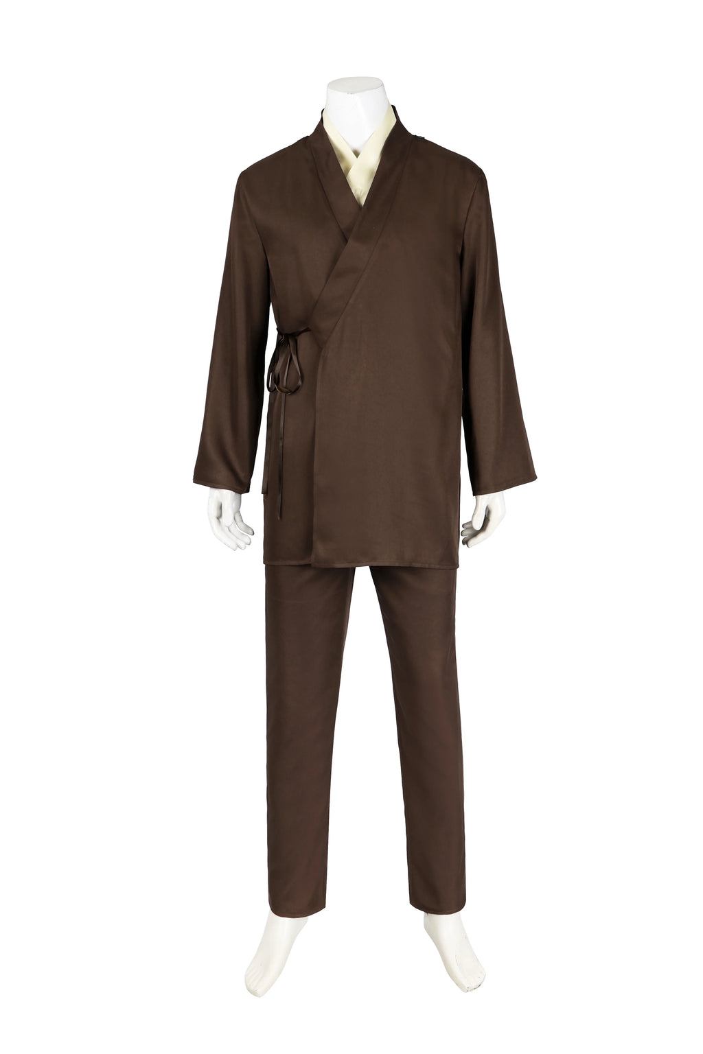 Anakin obiwan kenobi cosplay Costume Knight Adults Men Hooded Uniform Full Set for Halloween Carnival Role Playing Costume