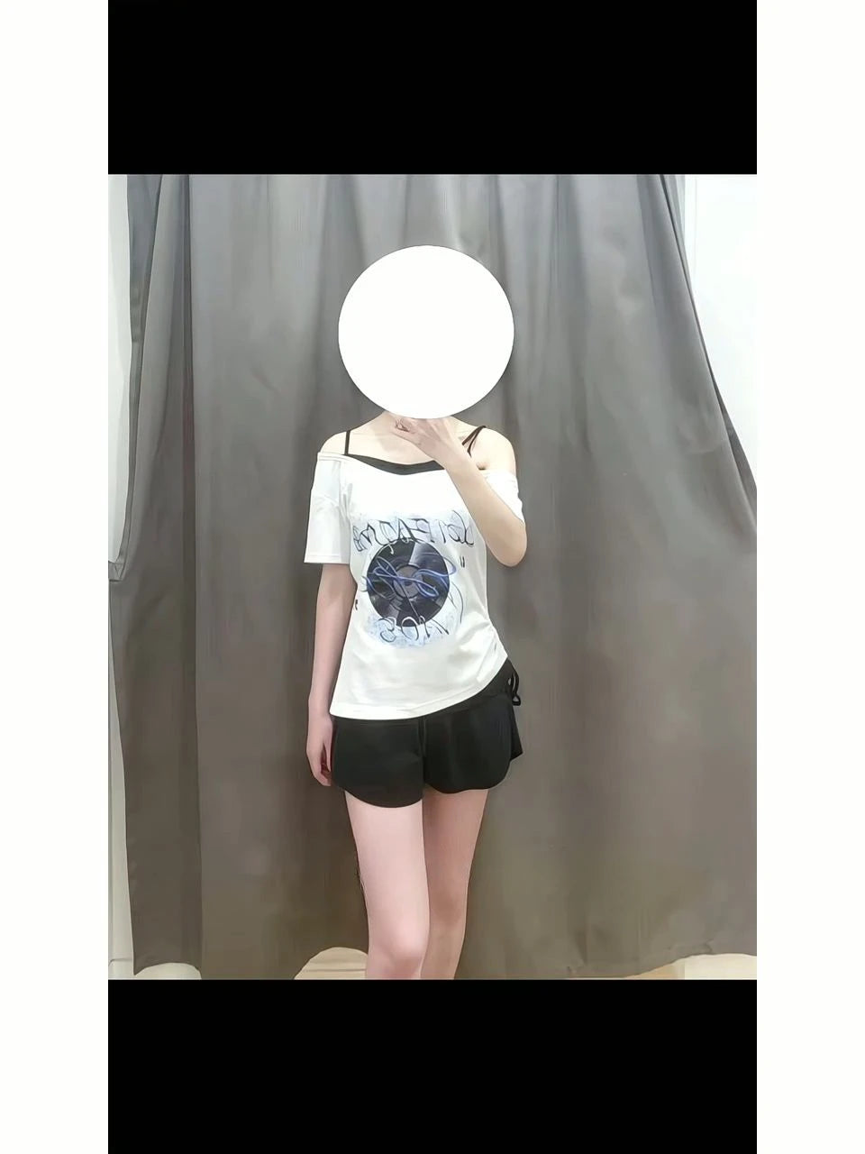 Game Love and Deepspace Leading Lady Cosplay Costume Women Faux Two-piece Short Sleeve T-shirt and Shorts Set Loungewear