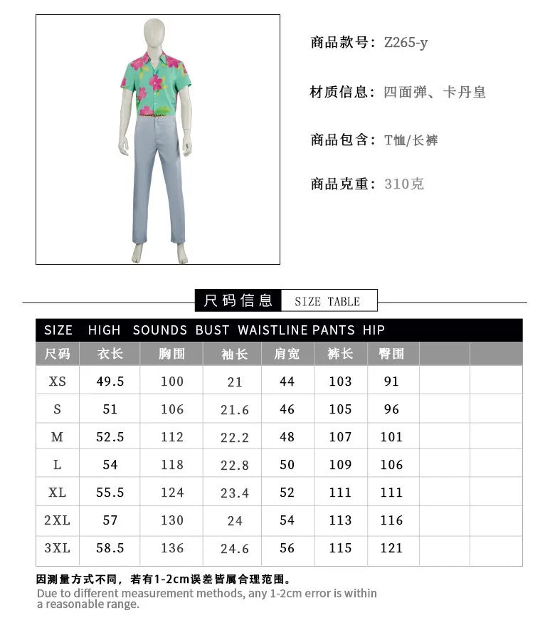 Demon Hunters Saja Boys Abby Cosplay Costume Wig Hat T Shirt TShirt Pants Men Kids Roleplay Outfit Halloween Carnival Suit