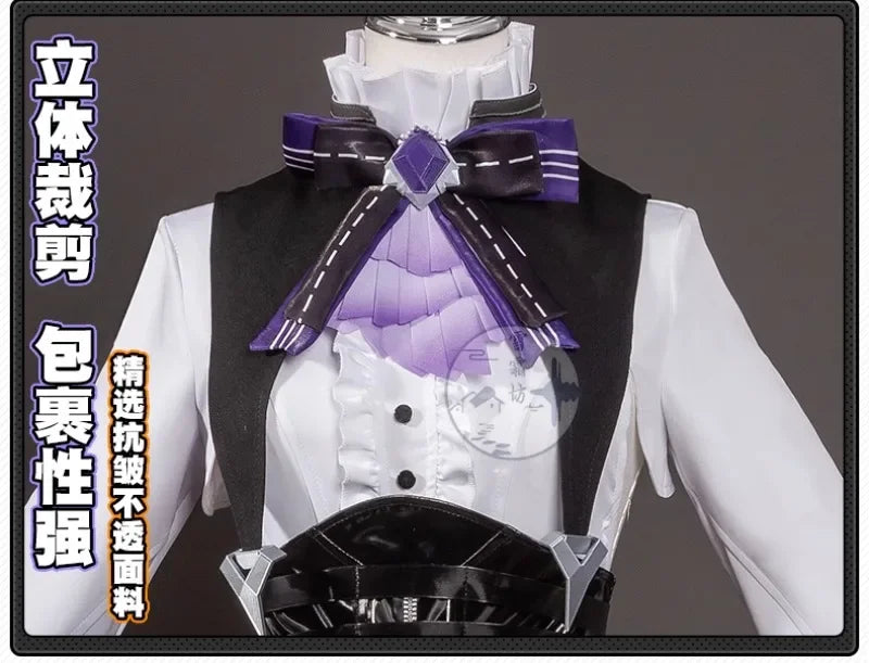 Game ZZZ Zenless Zone Zero Vivian Cosplay Costume Wig Dress Uniform Headwear Mockingbird Carnival Party Women Girls Con Clothes