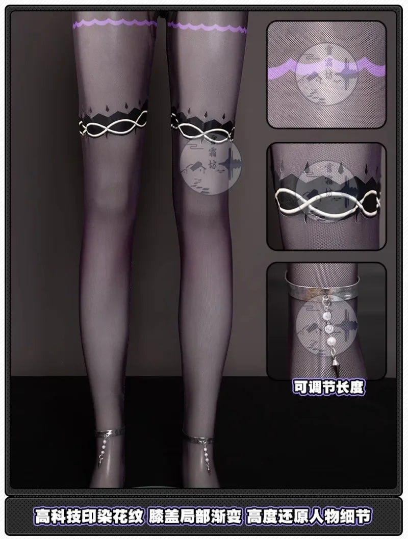 Game ZZZ Zenless Zone Zero Vivian Cosplay Costume Wig Dress Uniform Headwear Mockingbird Carnival Party Women Girls Con Clothes