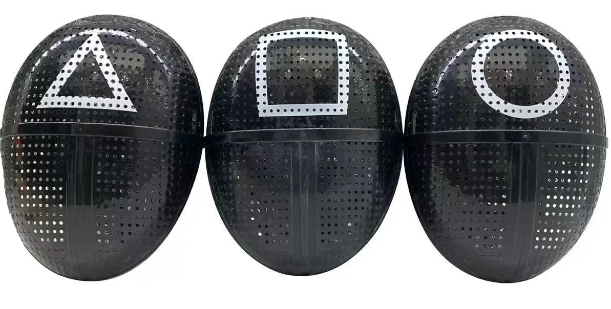 Calamari Game Guard Cosplay Costume Red Jumpsuit Outfit Adult KidsTeenagers Tracksuit Hooded Overall Belt Gloves Set Halloween