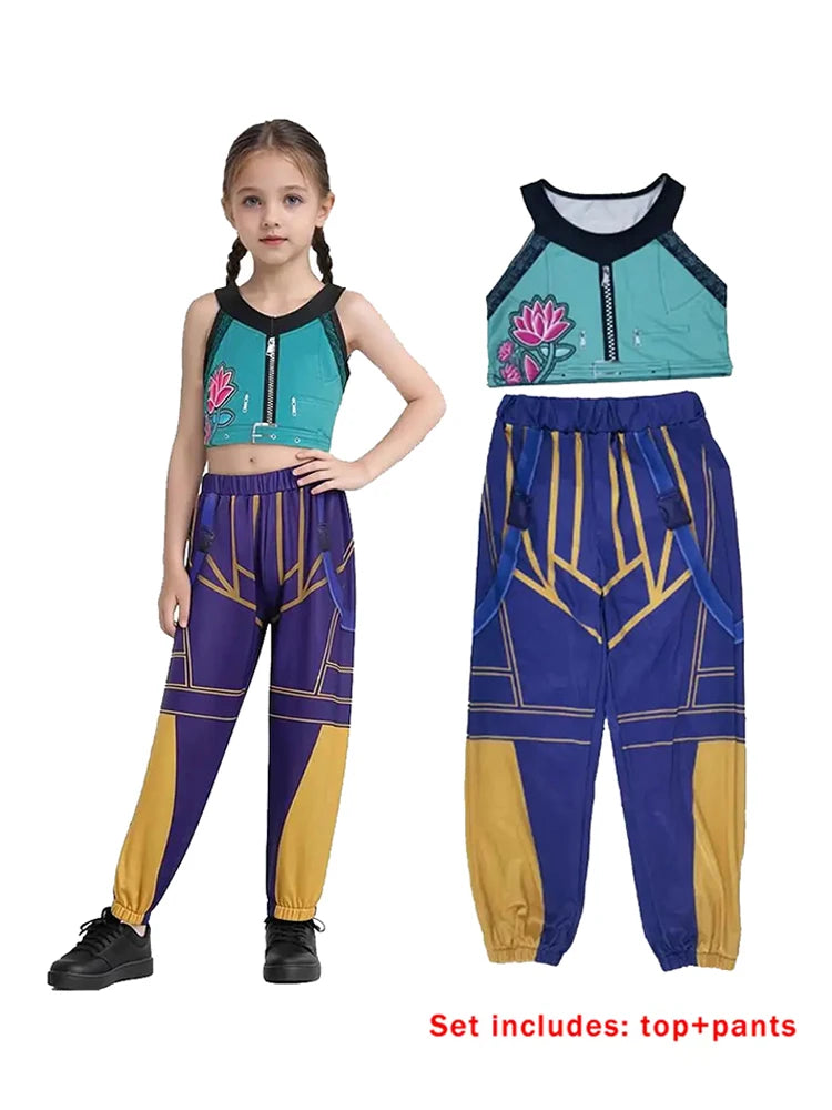 K-POP Demon Hunters Cosplay Costume Rumi Zoey Mira Halloween Performance Outfits Birthday Party Cloth Role Play Costume