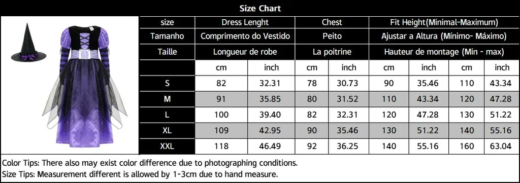 Halloween Vampire Costume for Kids Girls Devil Witch Gothic Ghost Bride Clothes Demon Bride Queen Cosplay Carnival Party Dresses