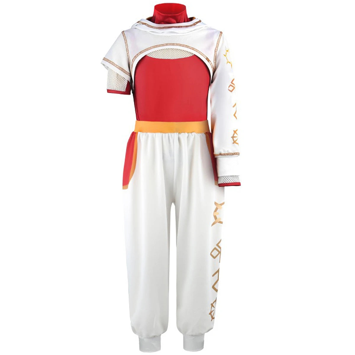 2025 Nova Zombies Cheerleader Costume Girls Mesh Top Short Skirt/Pants Hooded Coat Uniform Set Zombies for Children