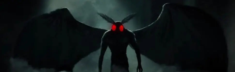 Unisex Mothman Costume, Mothman Cosplay Hooded Christmas Costumes Party Cape, Halloween Costumes Party Dress Up