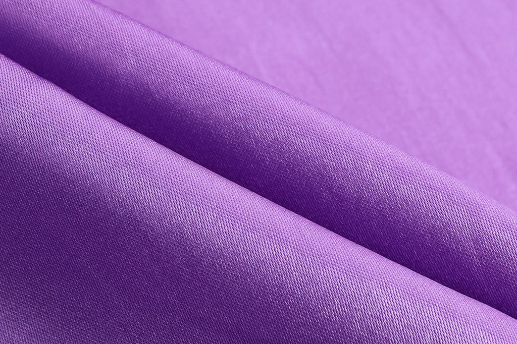 Girls' Halloween Witch Costume Purple Mesh Dress with Hat & Broom Kids Cosplay Gown for Carnival Magic Villain Role-Play