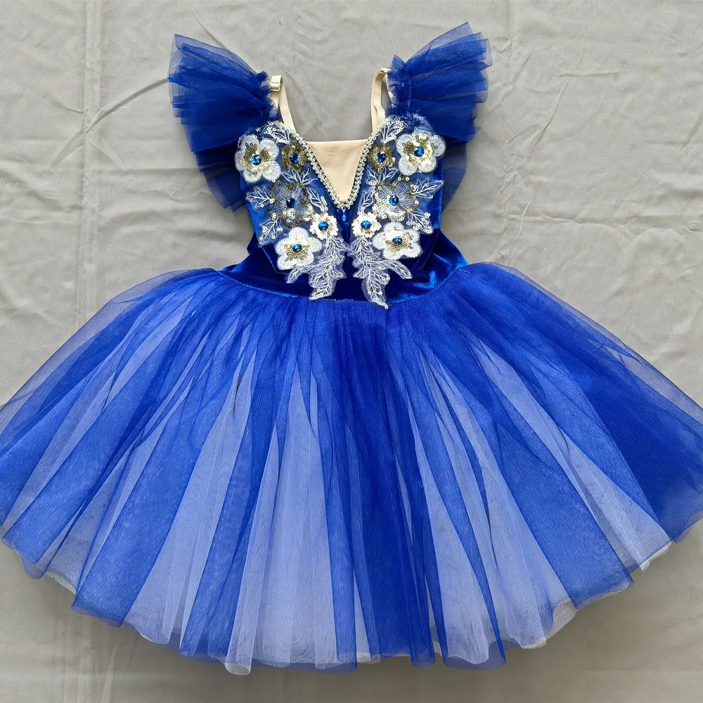 Children's ballet skirt girls dance skirt children's program collective performance costumes dance performance costumes
