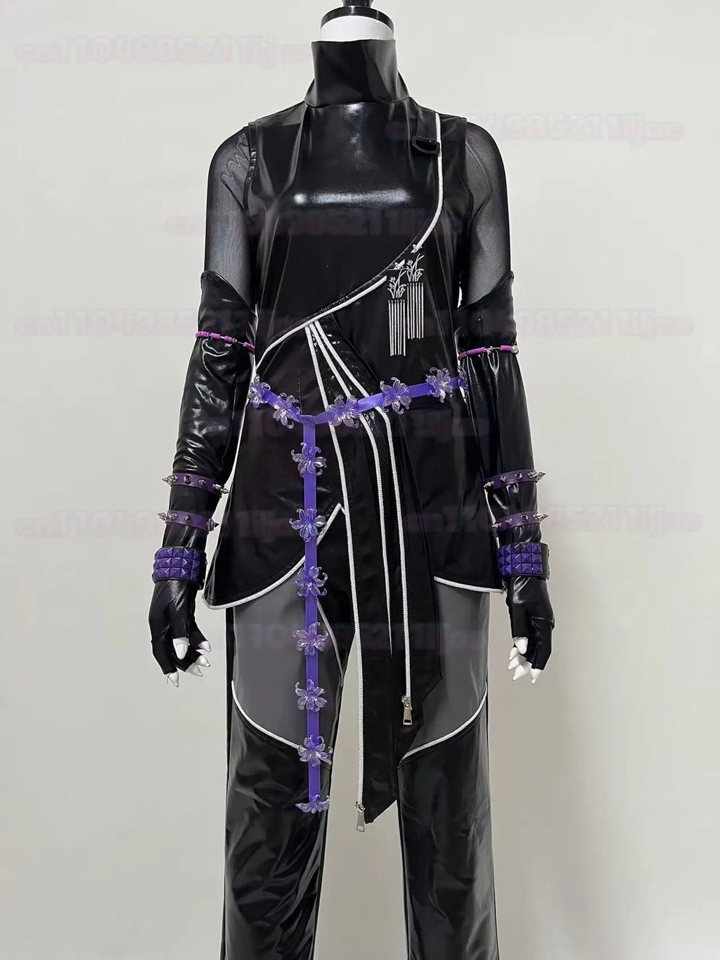 Anime KPOP Huntrix Mira Rumi Zoey Cosplay Kids Costume Wig KPop Demon Hunters Uniform For Women Girls Halloween  Party Props