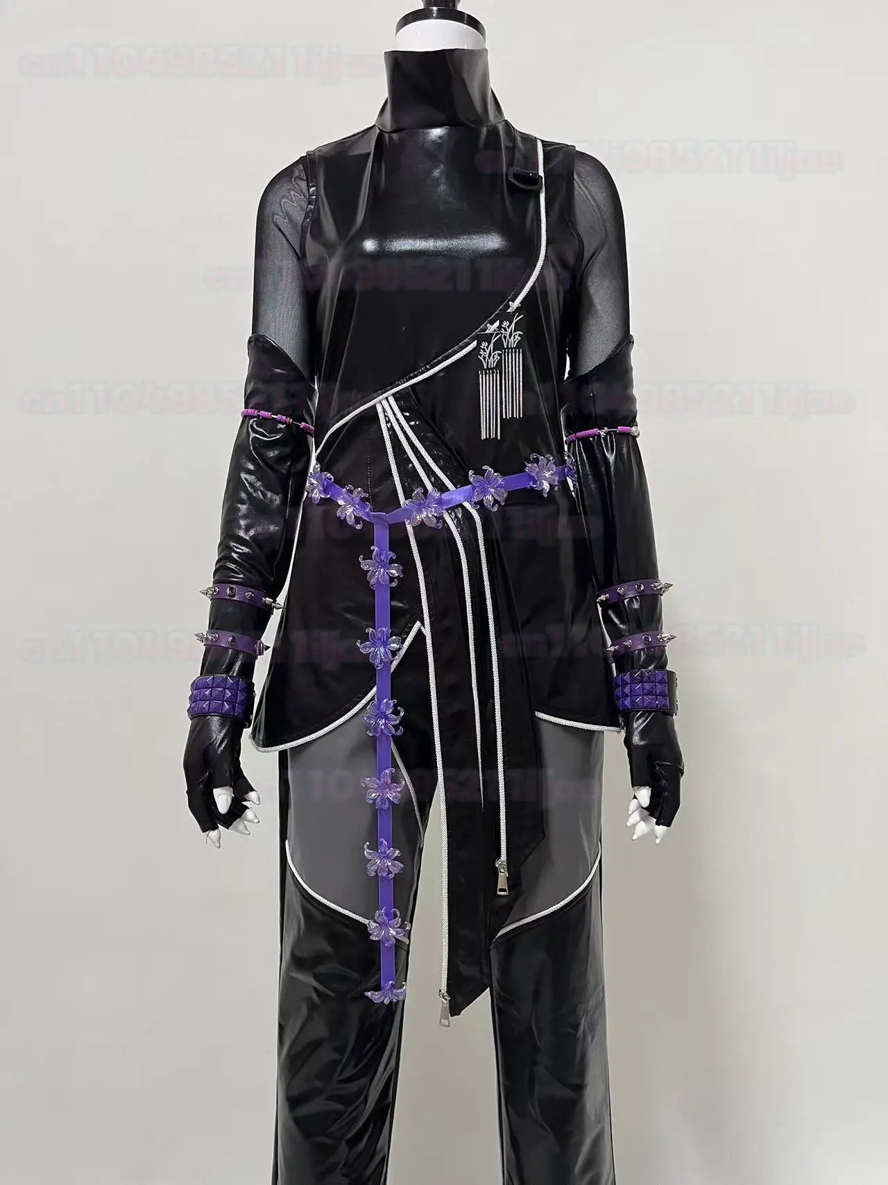 Anime KPOP Huntrix Mira Rumi Zoey Cosplay Kids Costume Wig KPop Demon Hunters Uniform For Women Girls Halloween  Party Props