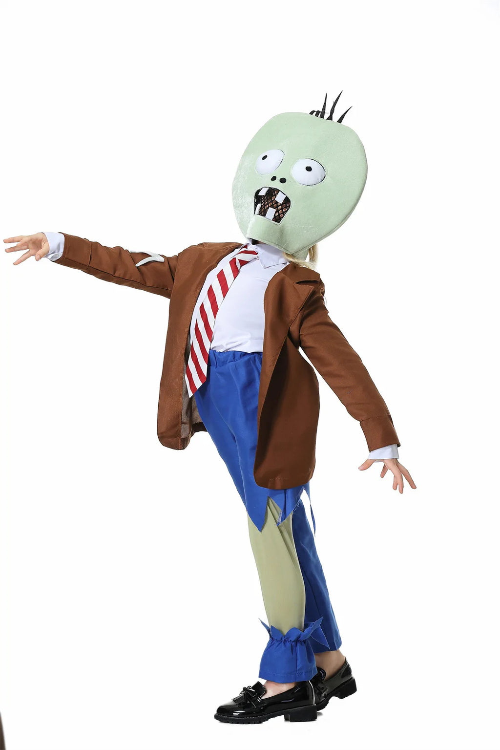 Adults Boys Halloween Cosplay Funny Game Zombies Novelty Costtume Mask Outfit Clothes Festival Carnival Dress Up Party Suit