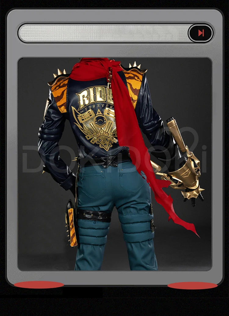 IN STOCK Lighter Cosplay Costume Game Zenless Zone Zero DokiDoki ZZZ Sons of Calydon Lighter Cosplay Arm Armor