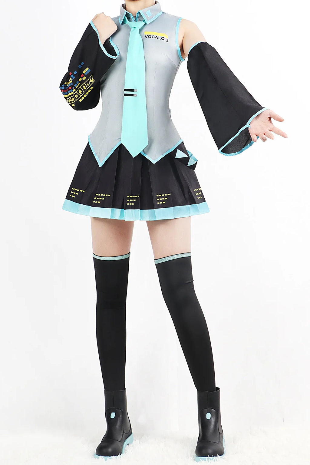 Anime Character Performance Clothes Hatsune Anime Clothes Cosplay Clothes Skirt Same Suit Wig Accessories Halloween