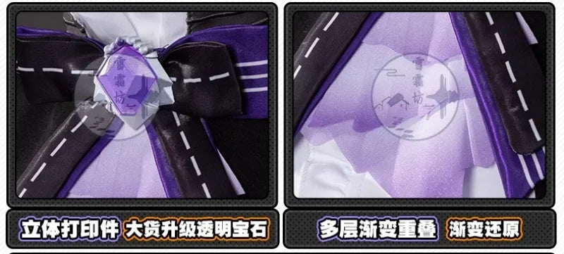 Game ZZZ Zenless Zone Zero Vivian Cosplay Costume Wig Dress Uniform Headwear Mockingbird Carnival Party Women Girls Con Clothes