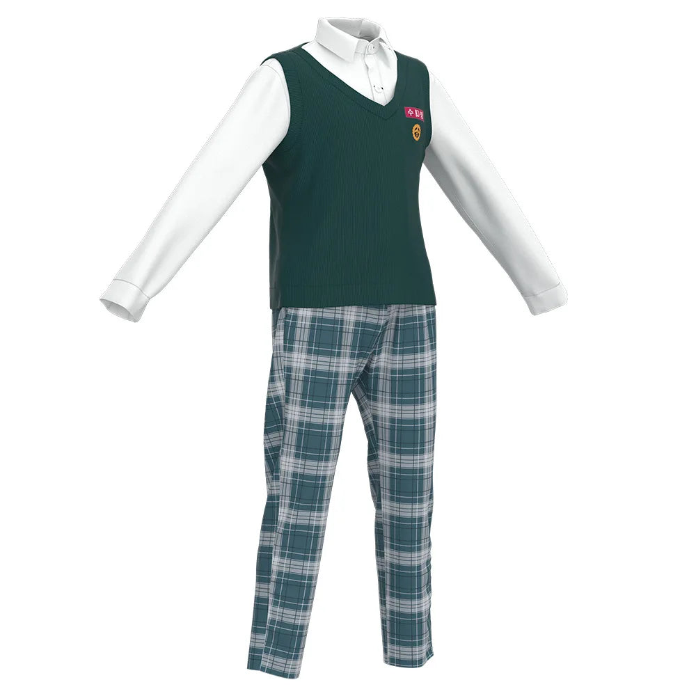 All of Us Are Dead Cosplay 지금 우리 학교는 Sweatshirt Men Casual Zip Up Uniform Jacket Coat Pants Print Joggers Trousers