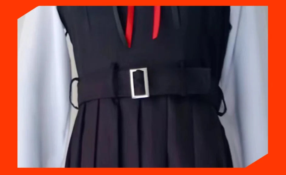 Anime Chainsaw Man Mitaka Asa Cosplay Costume Japan and South Korea JK School Uniform Shirt Dress Wig Woman Cute Campus Suit