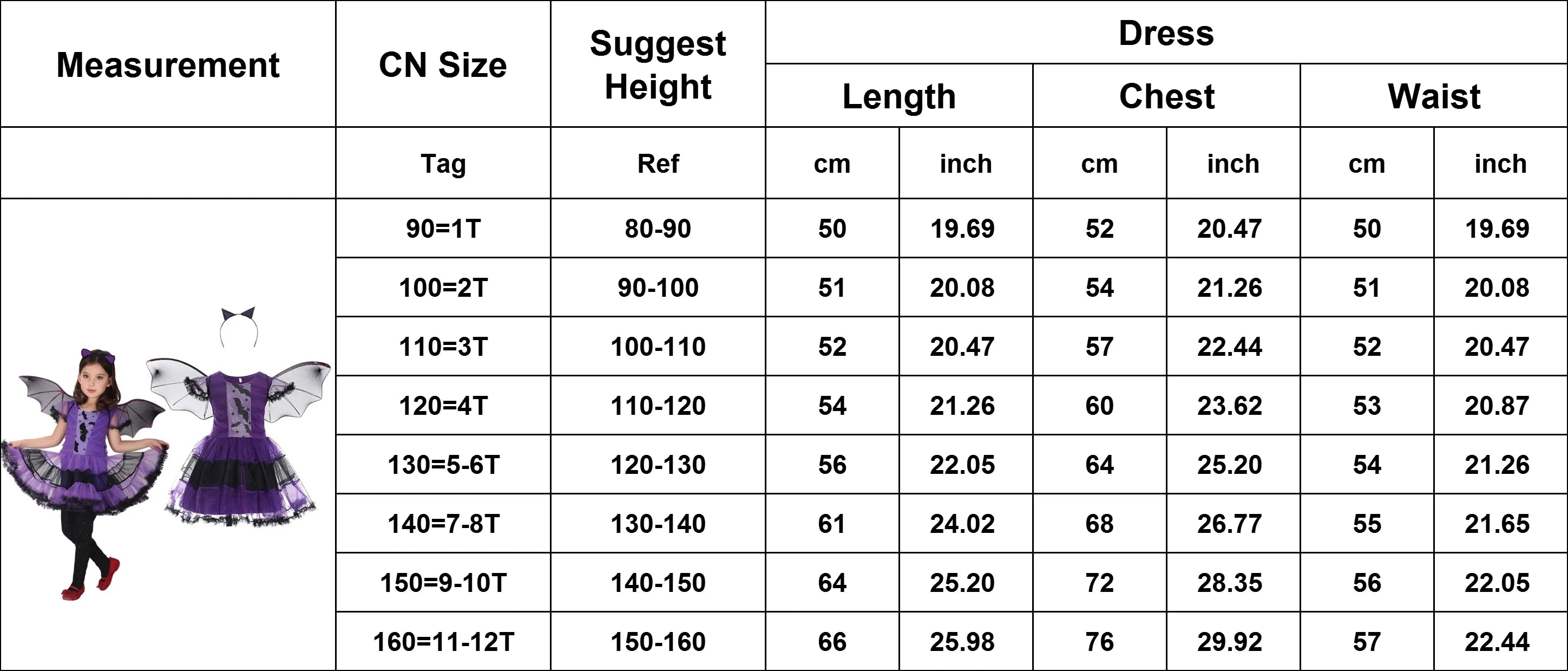 Halloween Witch Vampire Bat Baby Girls Costume Children Cosplay Princess Dresses Dress Up Carnival Party Clothing With Headband