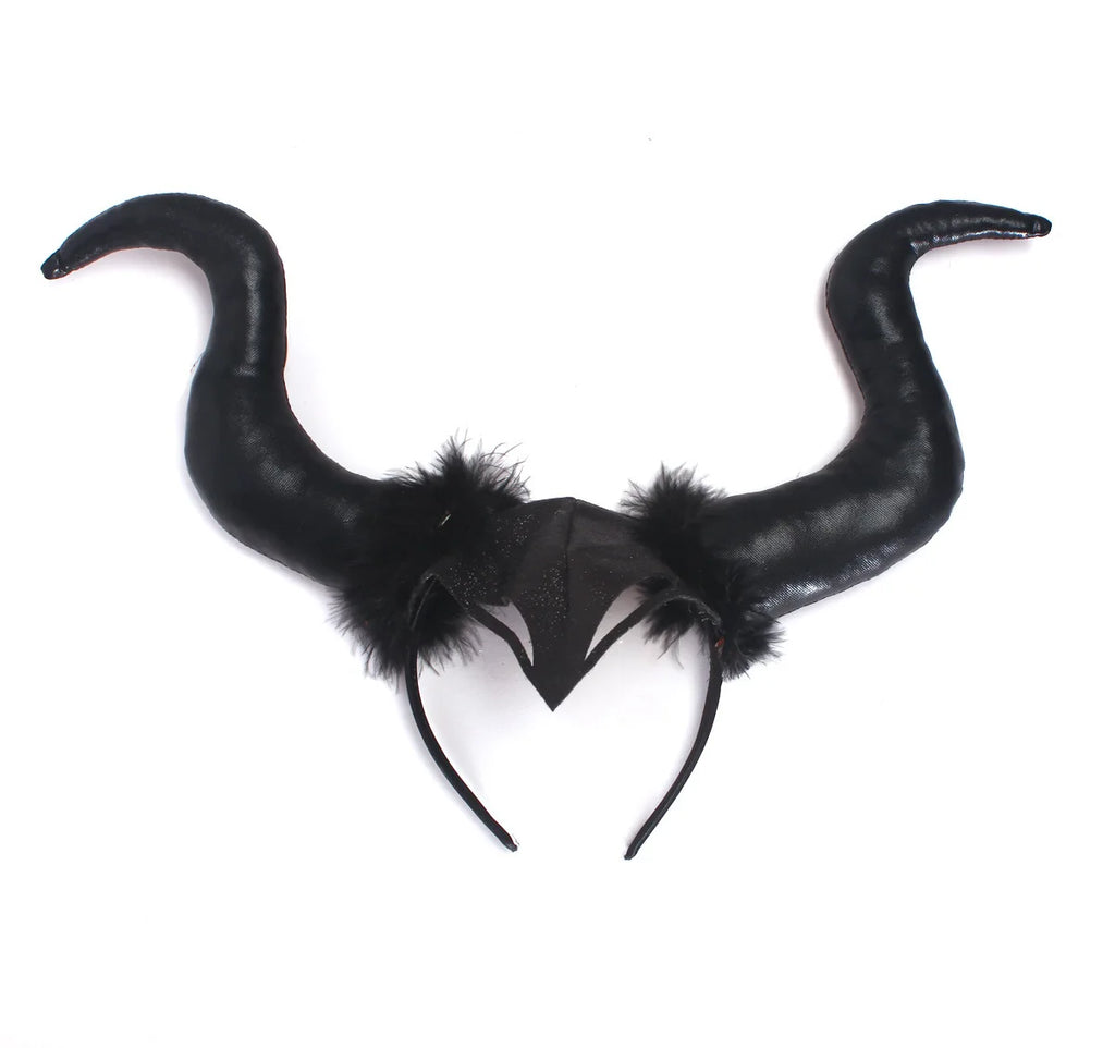 Maleficent Costume for Girls Role Play Evil Queen Gothic Villain Maleficent Princess Dress Sleeve Shawl Kids Halloween Apparel