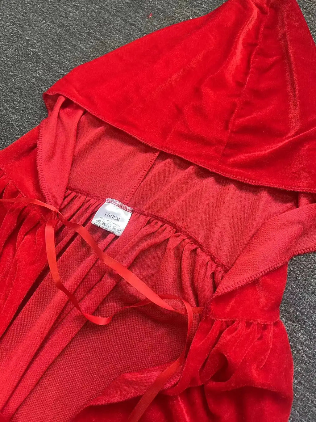 Christmas Velvet Halloween Grim Reaper Cloak long Hooded cape Unisex for  Devil Witch Wizard Christmas Cosplay red Death cloak