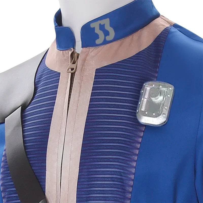 Fall Cos Out Lucy Cosplay Costume Vault 33 Female Male Survivor Suit Jumpsuit Uniform Prop Kids Halloween Party Dress Women Men