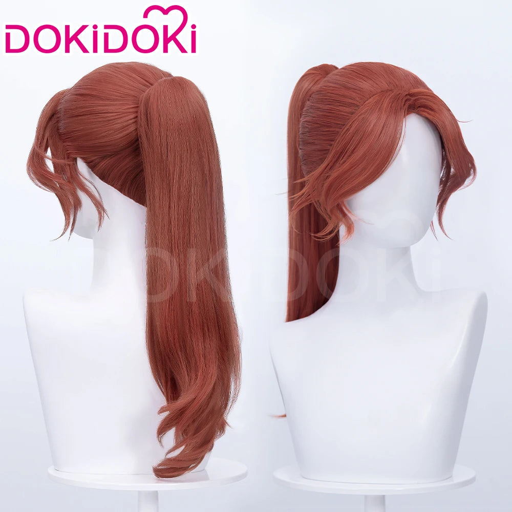 IN STOCK Maelle Gustave Lune Vierso Sciel Wig Game Clair Obscur:Expedition 33 Cosplay DokiDoki Hair Maelle Halloween Free Cap