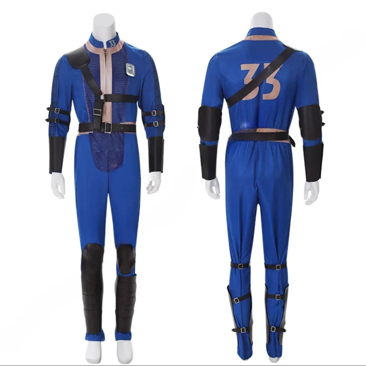 Fall Cos Out Lucy Cosplay Costume Vault 33 Female Male Survivor Suit Jumpsuit Uniform Prop Kids Halloween Party Dress Women Men