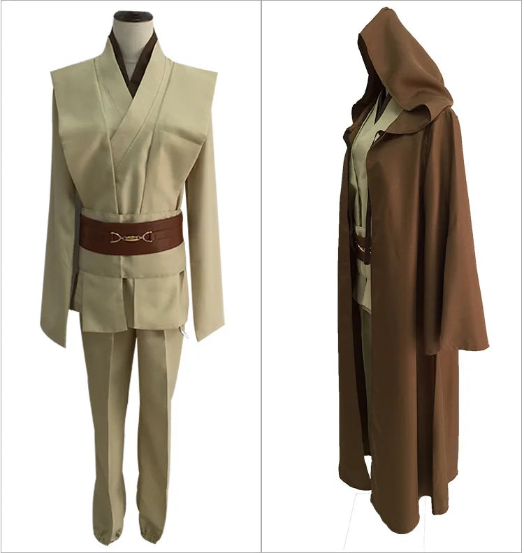 Star Cosplay War Anime Jedi Costume Anakin Replica Rob Halloween Outfits Clothes For Women Men Plus Size 4XL