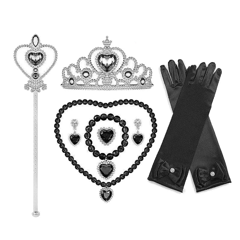 Halloween Christmas Eve Cosplay Dress Horror Fancy Princess Dress Girl Puffy Costume Carnival Party Clothes Gifts for Children