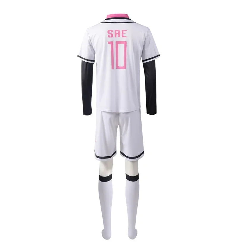 Anime Blue Lock Shidou Ryusei Cosplay Costume  Shidou Sports Oliver Aiku Soccer Jersey Sportswear Suit Football Party with Wigs