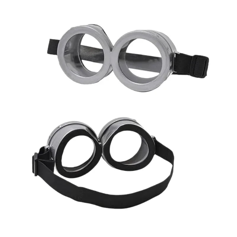 3 Piece Halloween Party Costume Accessories Minions Adult Cosplay Yellow Beanie Goggles Gloves Minions For Halloween Costumes