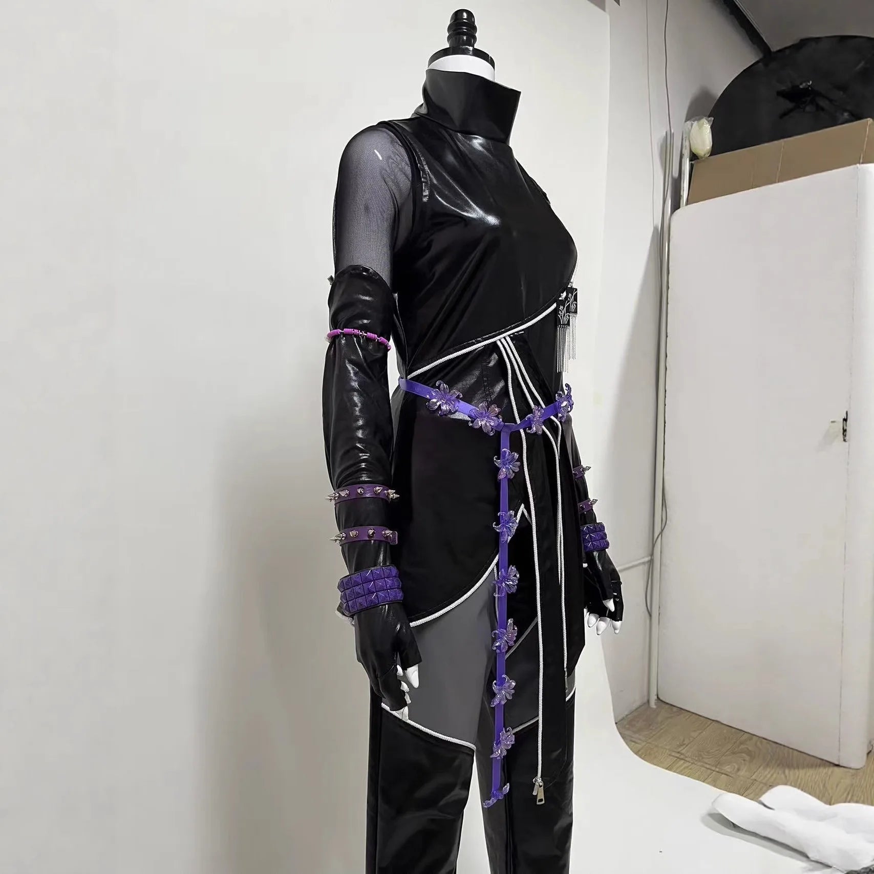 Anime KPOP Huntrix Mira Rumi Zoey Cosplay Kids Costume Wig KPop Demon Hunters Uniform For Women Girls Halloween  Party Props