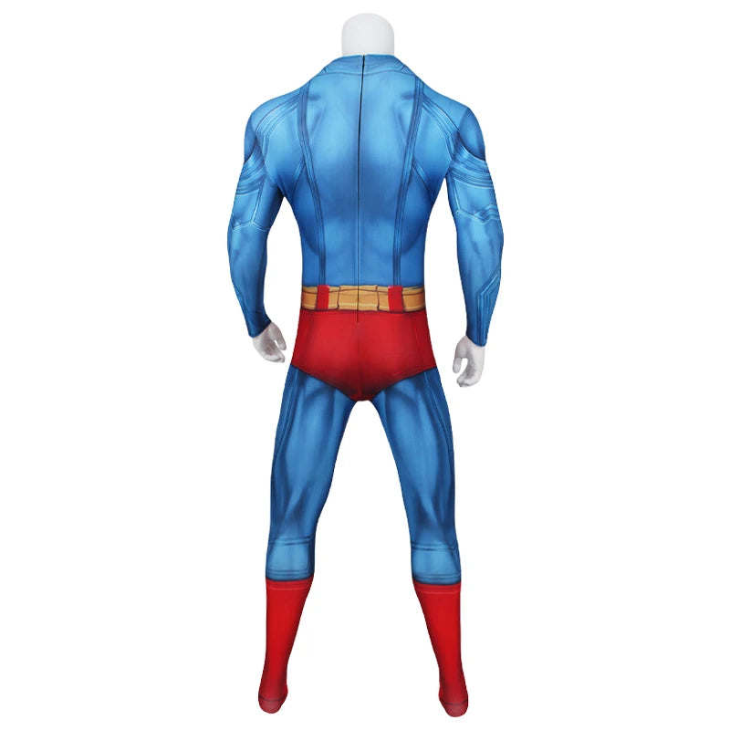 BEAST KINGDOM Superman 2025 Cosplay Kal-El Cosplay Costume An Inheritance Skintight Jumpsuit Cloak Movie Halloween Cos Adult Men
