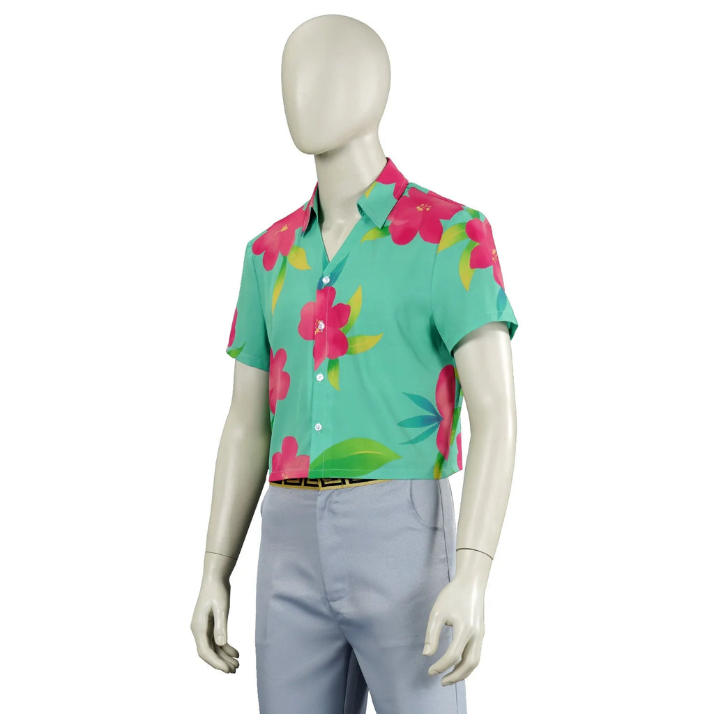 Demon Hunters Saja Boys Abby Cosplay Costume Wig Hat T Shirt TShirt Pants Men Kids Roleplay Outfit Halloween Carnival Suit