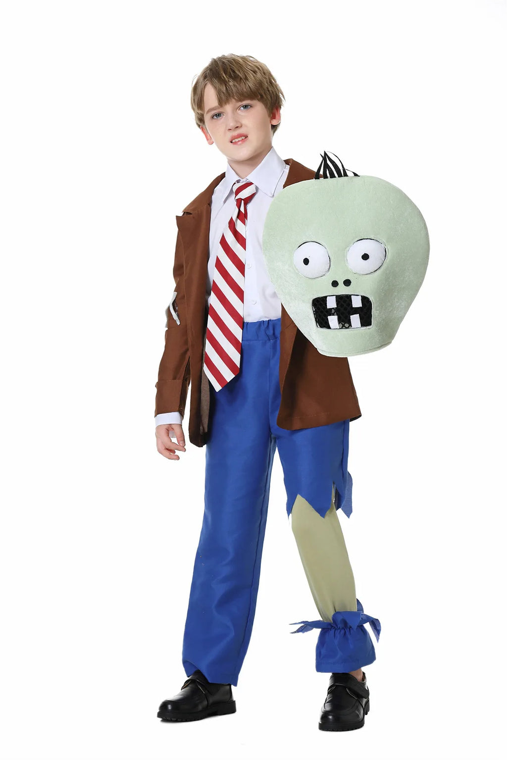 Adults Boys Halloween Cosplay Funny Game Zombies Novelty Costtume Mask Outfit Clothes Festival Carnival Dress Up Party Suit