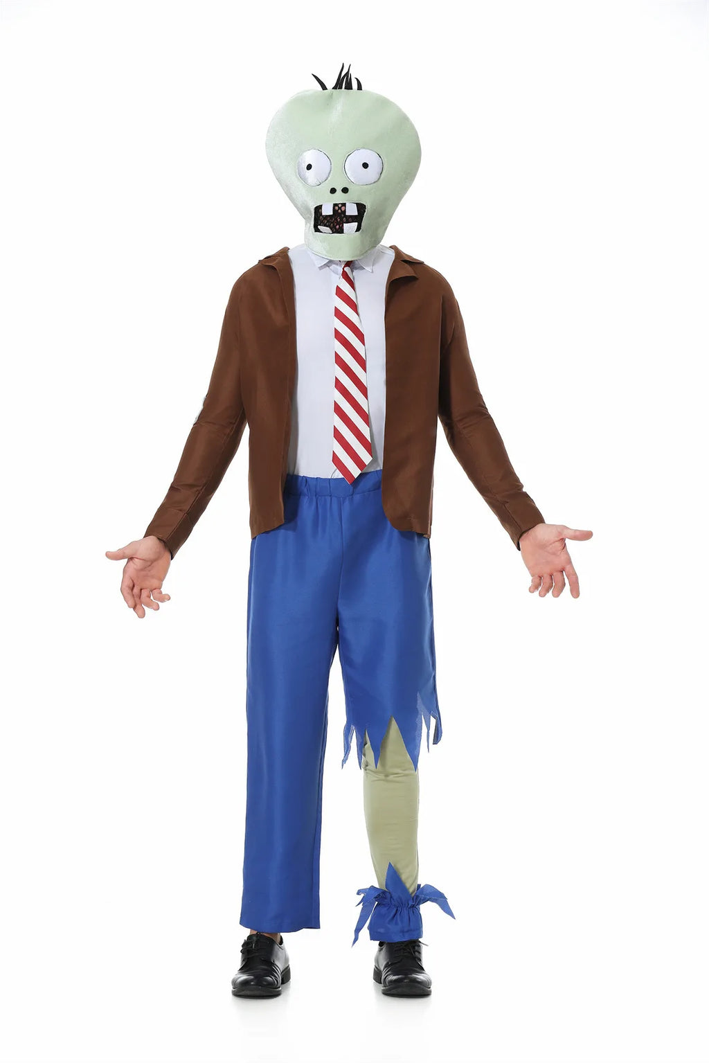 Adults Boys Halloween Cosplay Funny Game Zombies Novelty Costtume Mask Outfit Clothes Festival Carnival Dress Up Party Suit