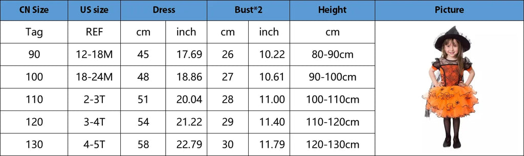 Baby Halloween Costume Girls Princess Spider Mesh Dress Children Vampire Performance Elegant Clothes Witch Dresses 1-6 Y